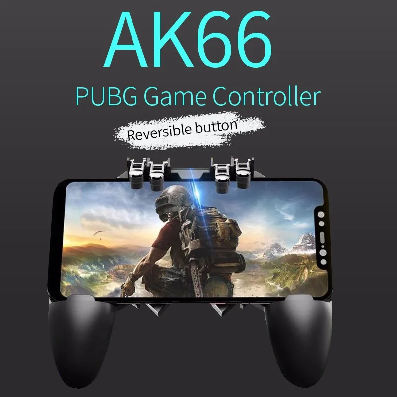 AK66 шесть пальцев PUBG игровой контроллер геймпад металлическая кнопка пуска стрельба Бесплатный огонь геймпад джойстик для IOS Android мобильный телефон