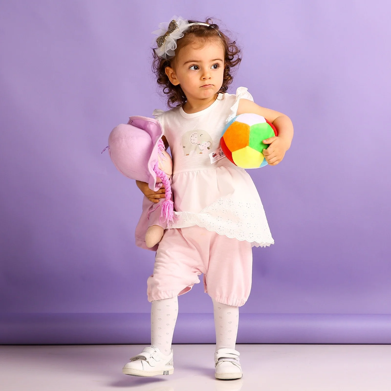 Ebebek Fisher Price/комбинезон с юбкой для маленьких девочек Мама и я |