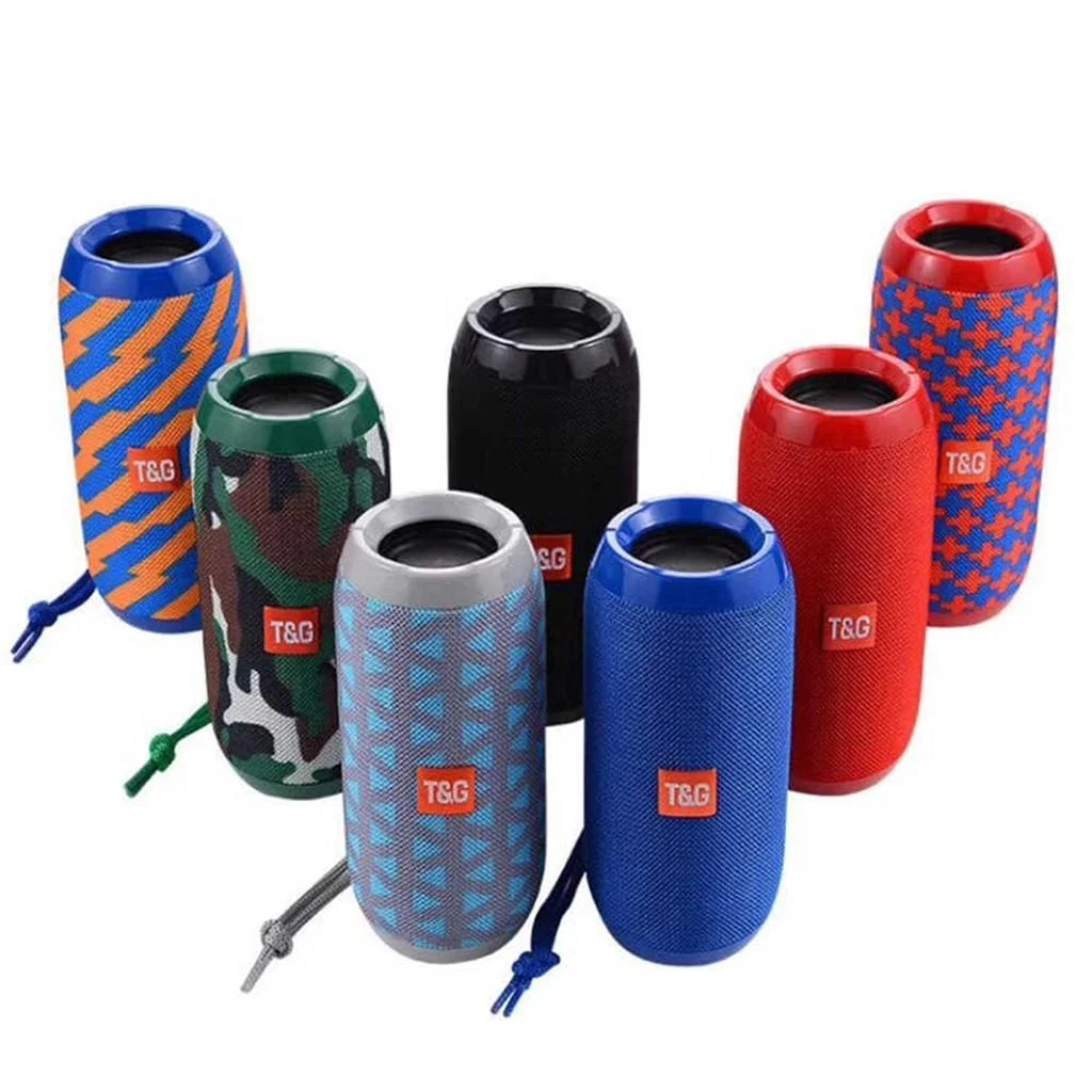 

T & G 117 Беспроводная Bluetooth-колонка, портативные беспроводные наушники, Bluetooth-колонка, музыкальный центр 4,2 95 дБ, 1200 мАч, водонепроницаемая T & G