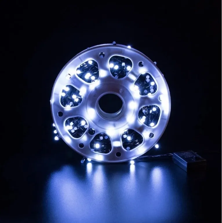 Гирлянда светодиодная для уличного декора новогодняя уличная гирлянда в катушке