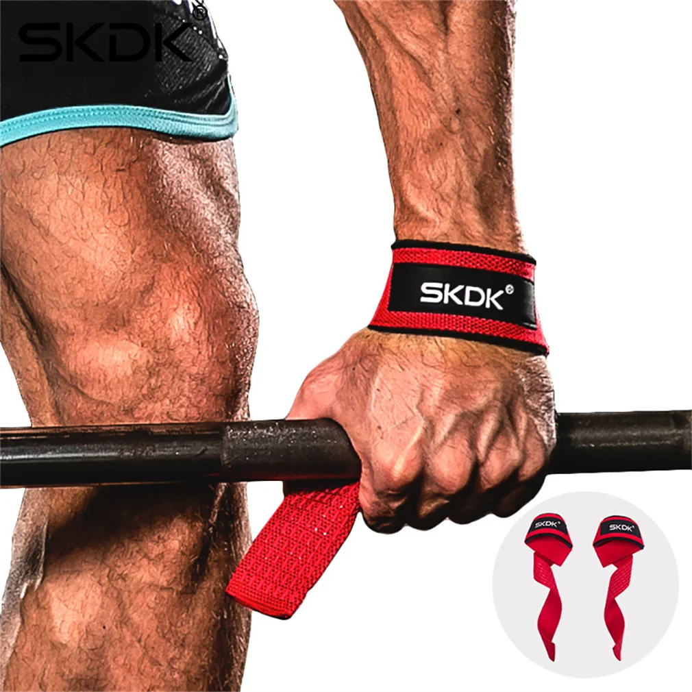 

New 1 Pair Wristband Wrist Support Weight Lifting Training Gloves Non-slip Hand Palm Protector Grips Men Women Training Fitness