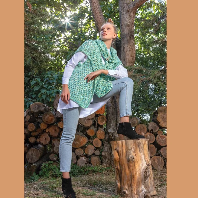 Пряжа Yarnart Melody 100gr-230mt % 9 Шерсть-% 21 Акрил Вязание крючком облегающая шапочка свитер