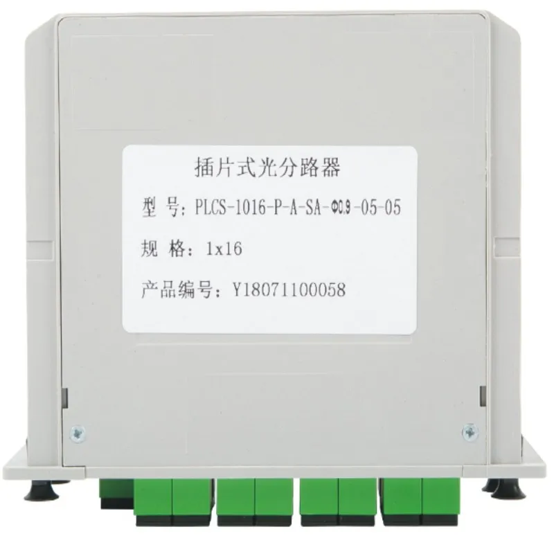 Распределитель волоконных Waveguide типа Sc Apc FTTH с 1X8 1/16 SC/APC/UPC PLC Planar 10 шт. | Мобильные