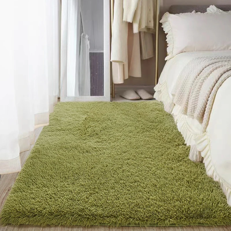 

Thicken Carpet In The Living Room Tie Dyeing Plush Soft Carpets Long Plush Shaggy Rug Fluffy Carpet Children Bedroom Fluffy