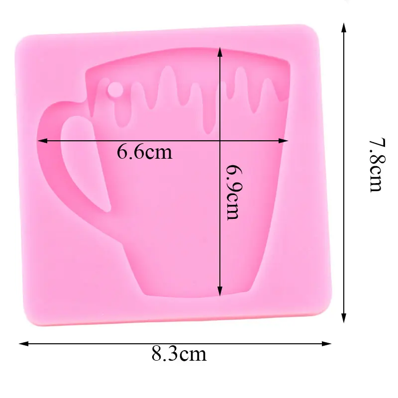 Суперглянцевая форма для пивных кружек брелоков кофейных чашек ожерелий