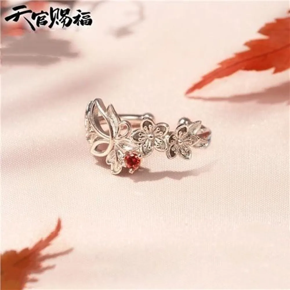 Модные кольца для косплея Tian Guan Ci Fu Xie Lian серьги аниме небесные официальные