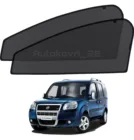 АВТОМОБИЛЬНЫЕ ШТОРКИ СЕТКИ КАРКАСНЫЕ НА ФИАТ ДОБЛО (09-н.в.) FIAT DOBLO