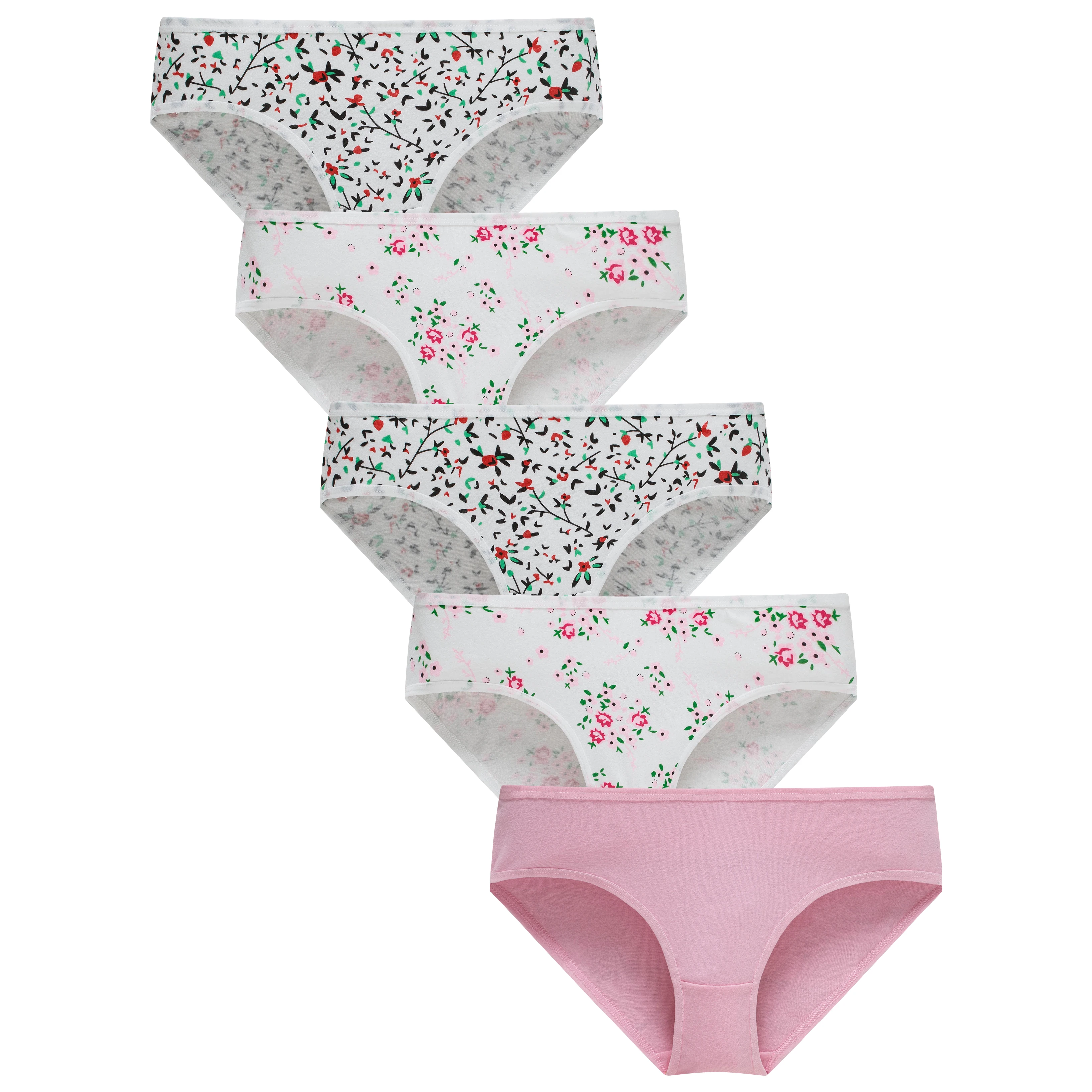

5Pcs/Lot Cotton Girls Kids Short Briefs Children Underwear Underpants Panties 2-16Years Flowers