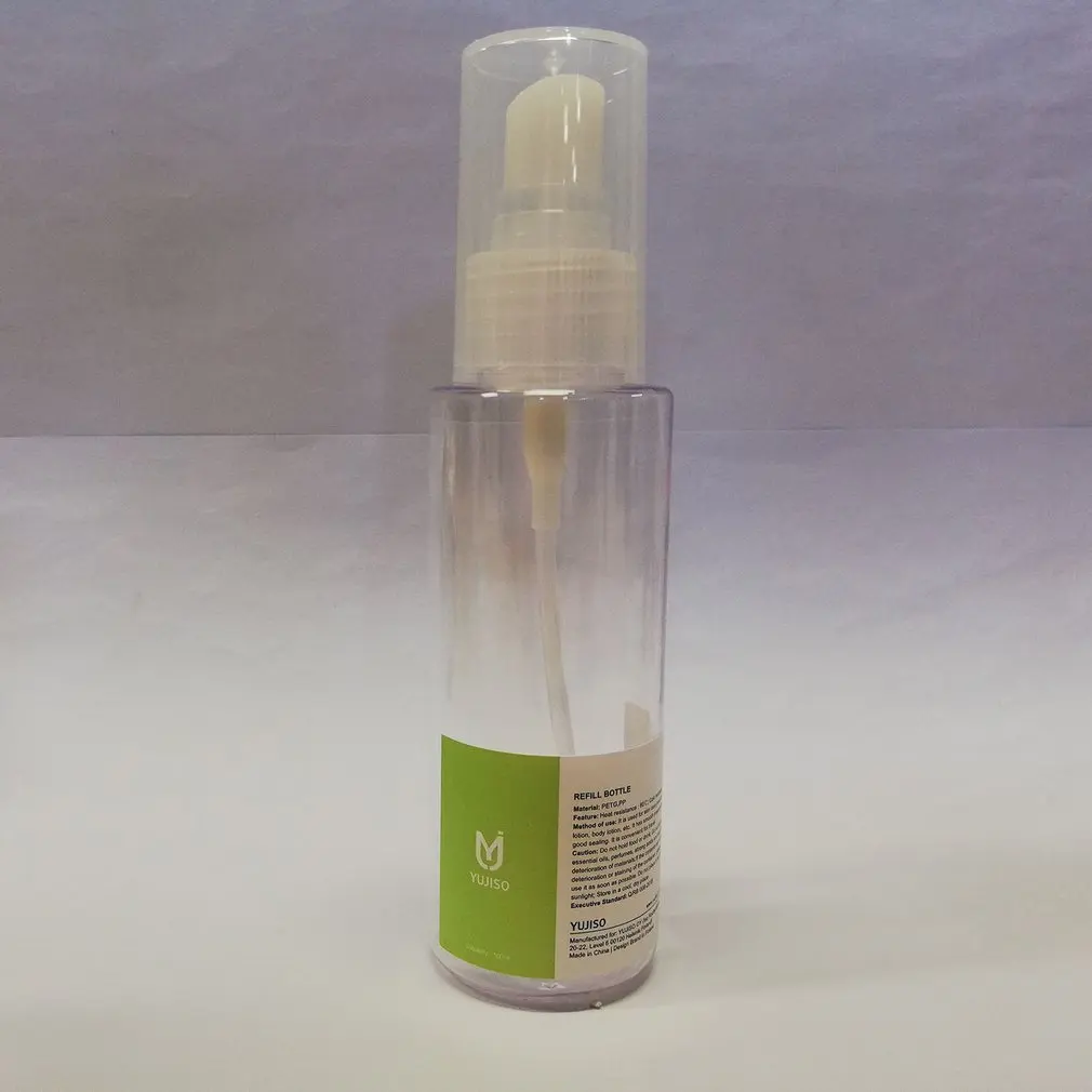 100 мл бутылка для розлива с распылителем, многоразовый пустой контейнер, пластиковые бутылки с распылителем