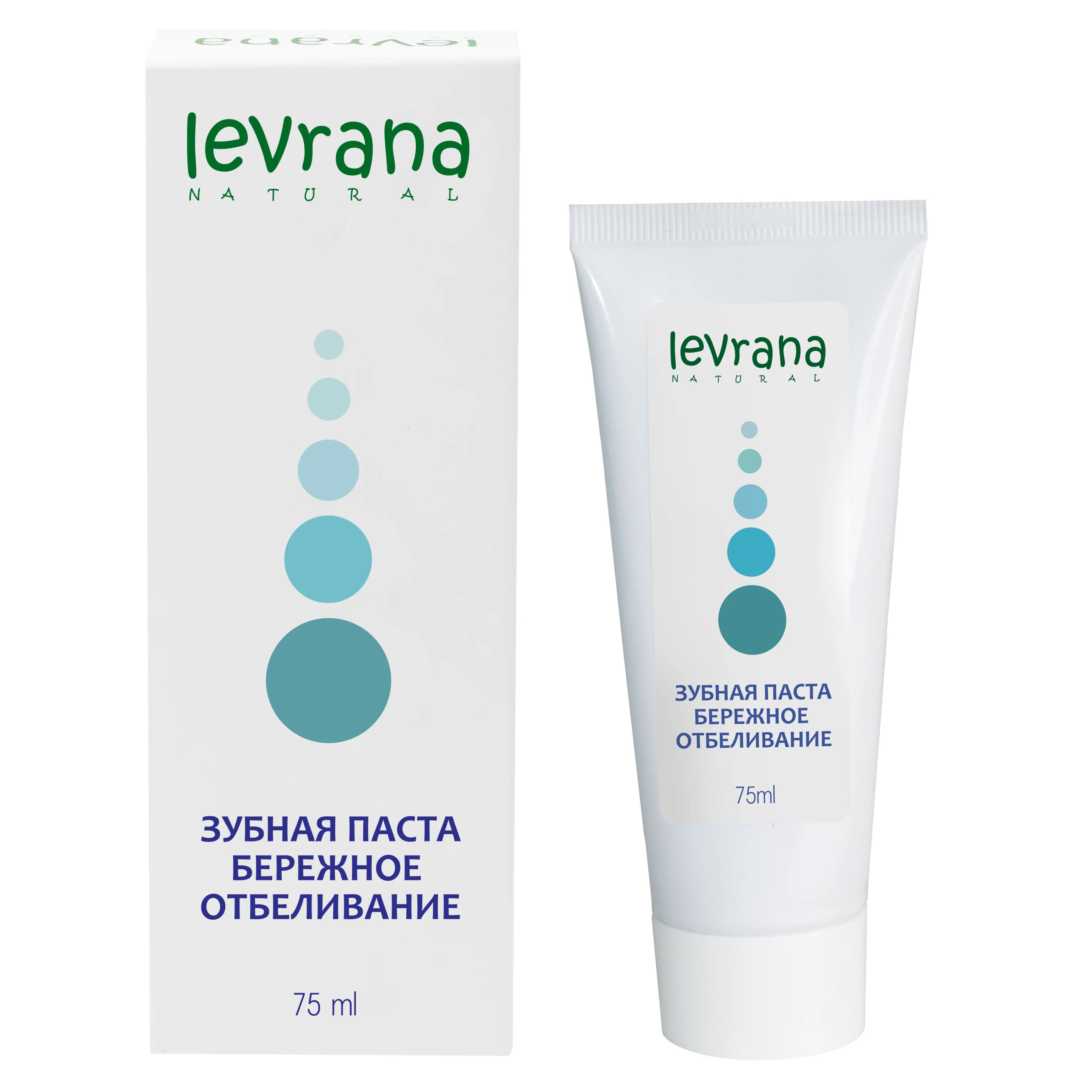 Косметика натуральная косметика Levrana Леврана NTP01 Зубная паста &quotБережное