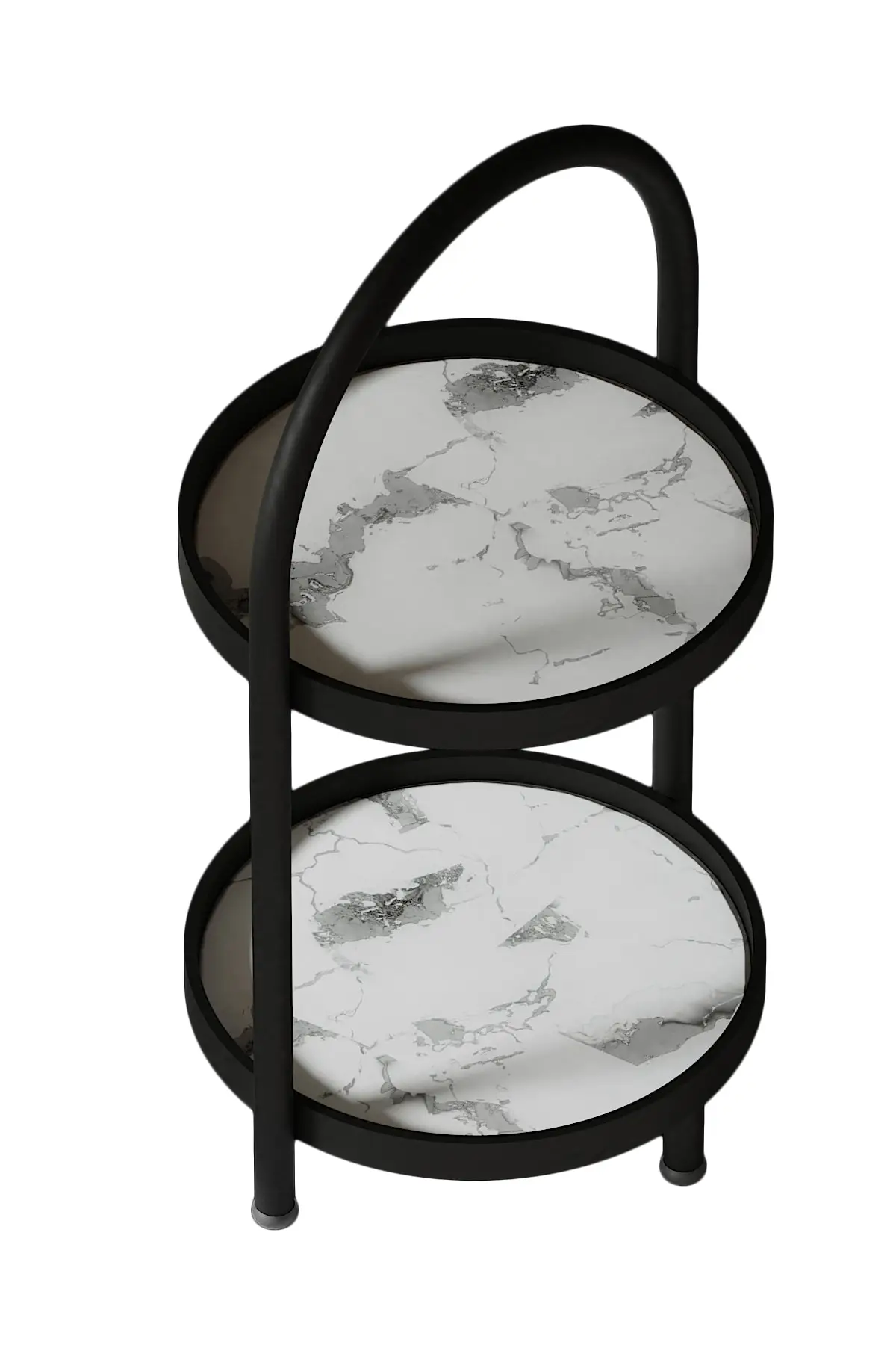 

2 layer White Marble Pattern Cosmetics, Jewelry, Bathroom Organizer, Organizer, 41 Cm, handmade, decorative shelf, turkish decor