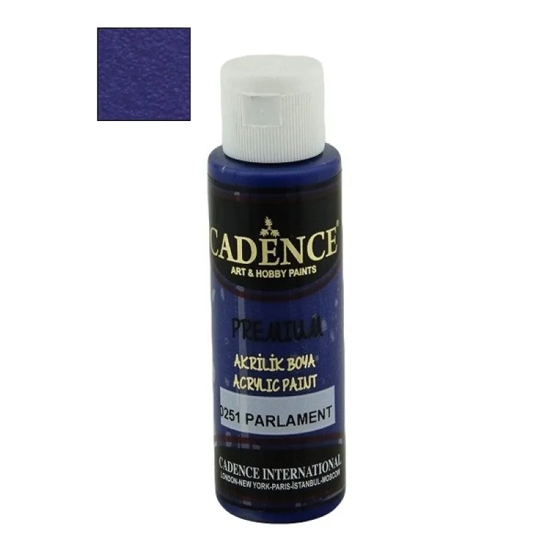 Акриловая краска Cadence Premium Acrylic Paint 70 мл. Parliament-0251 |