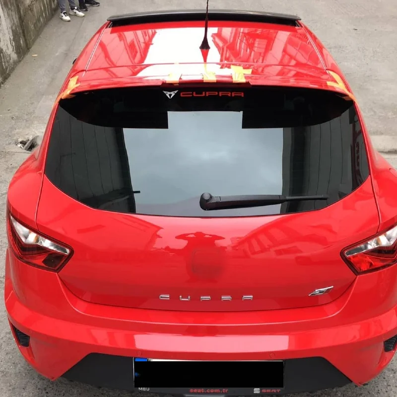 Спойлер на крышу для Seat Ibiza 2008-2017 Модель Годы выпуска Cupra 3 двери АБС-пластик
