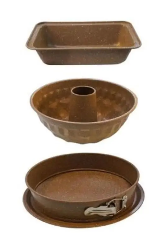 

МАЗ 3 шт. гранитный антипригарный коричневый мульти-Тип торт набор