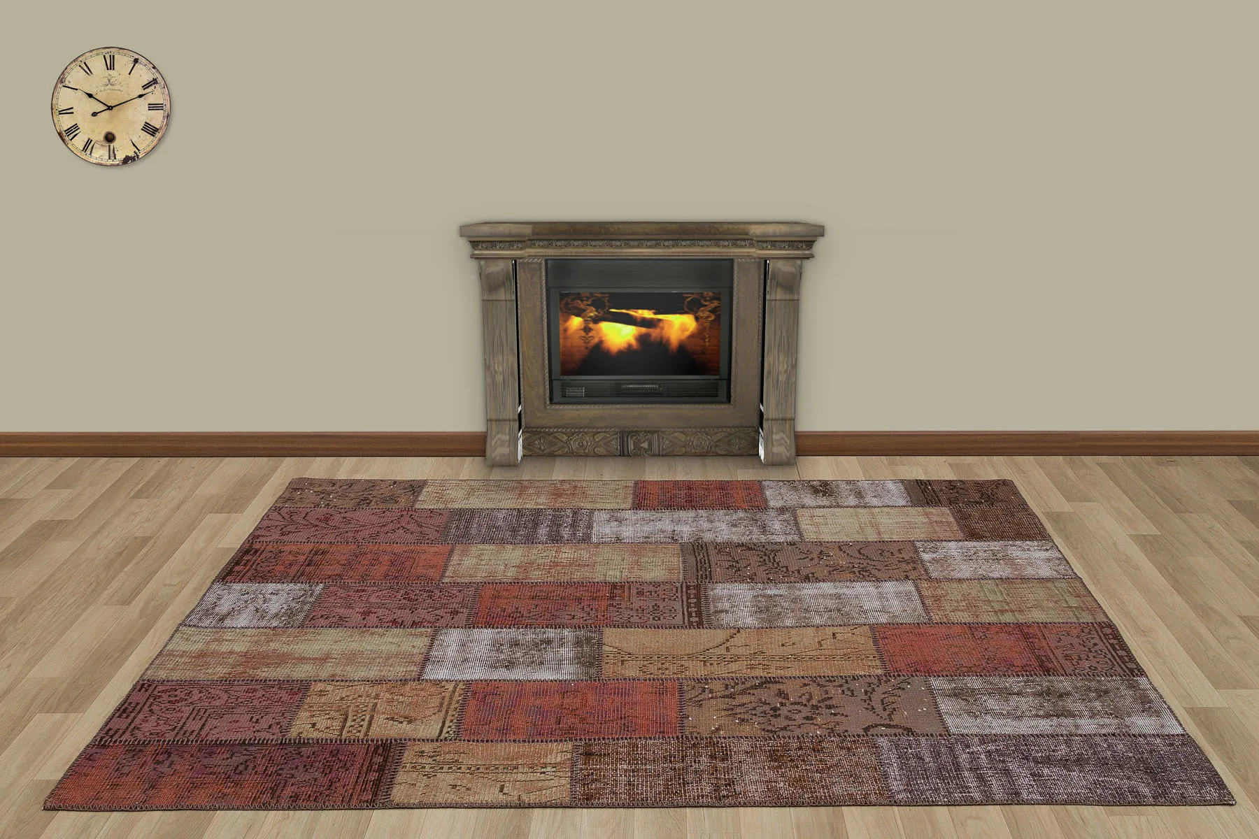 

Patchwork El Dokuma Eskitme Hal(5561)170x240