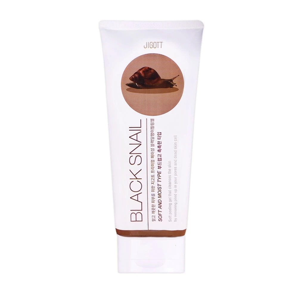 [Jigott] gel exfoliating facial муцин snail premium black peeling 180 ml |