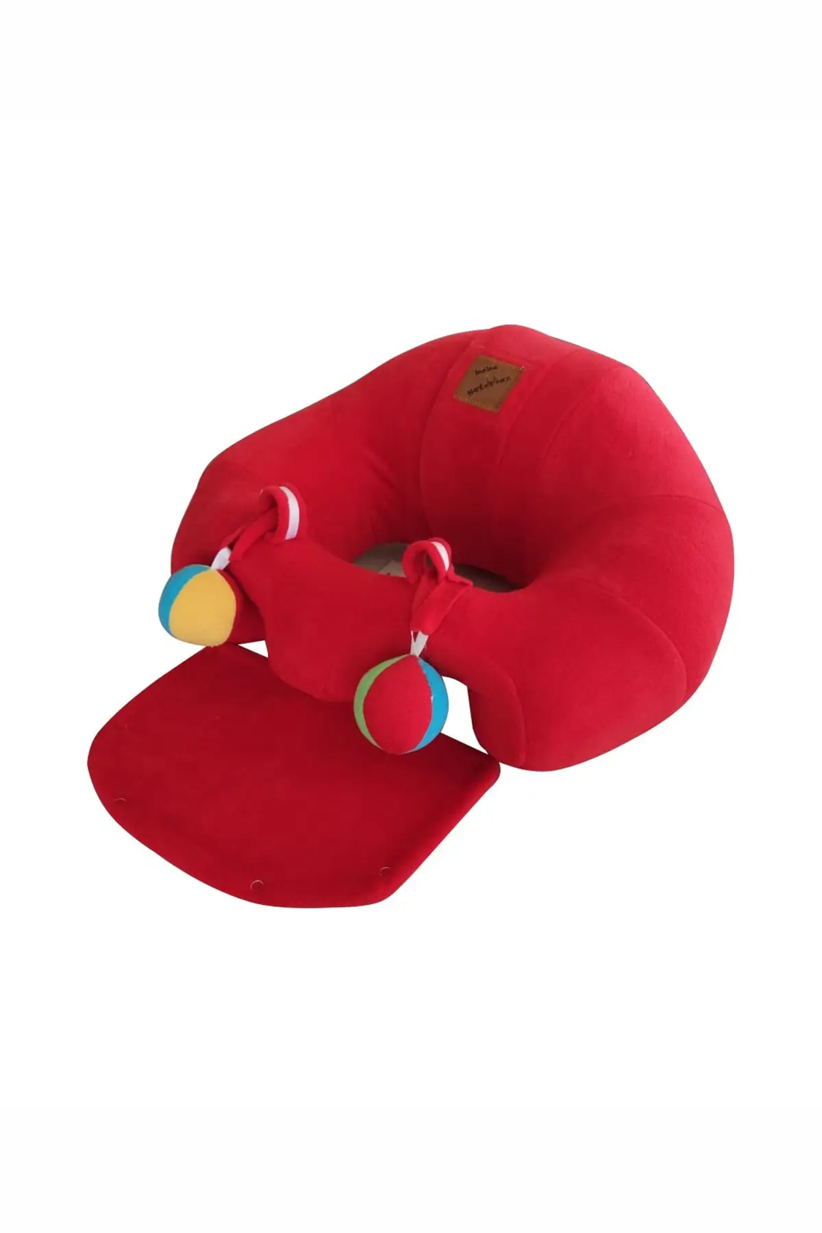 Погремушка бежевая для ребенка подушка поддержки | Мать и ребенок