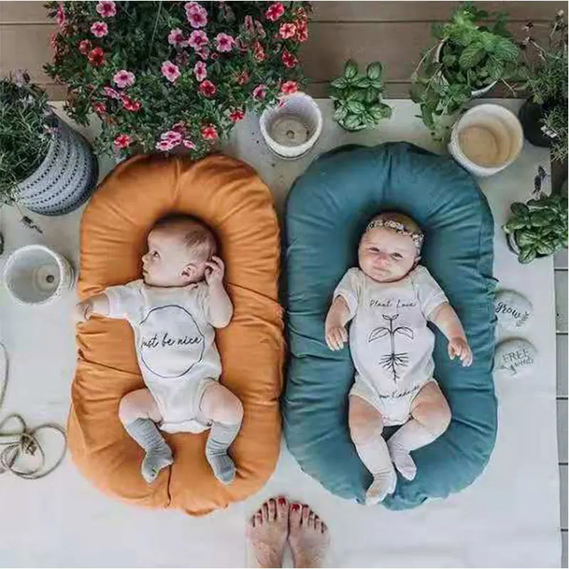 Детская переносная кроватка-гнездо для новорожденных девочек и мальчиков