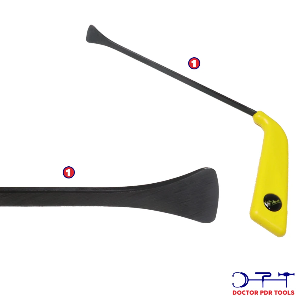vender Carro Paintless Dent Repair Pdr Ferramentas De Remoção De Cauda De Baleia Dent Haste Conjunto 2-piece Baleia Cauda Mão Ferramentas Vehice Corpo Reparação De Automóveis