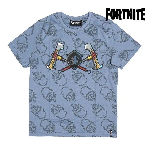 Детская футболка с коротким рукавом Fortnite 75058 серый| |
