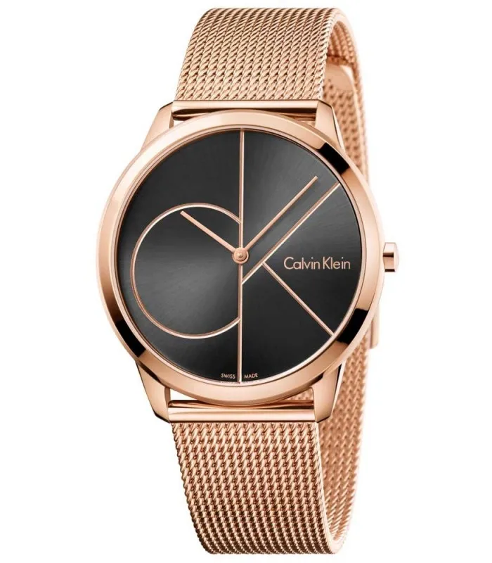 Часы CALVIN KLEIN с минимальным временем всего 40 мм PVD rose K3M21621|Кварцевые мужские часы| |