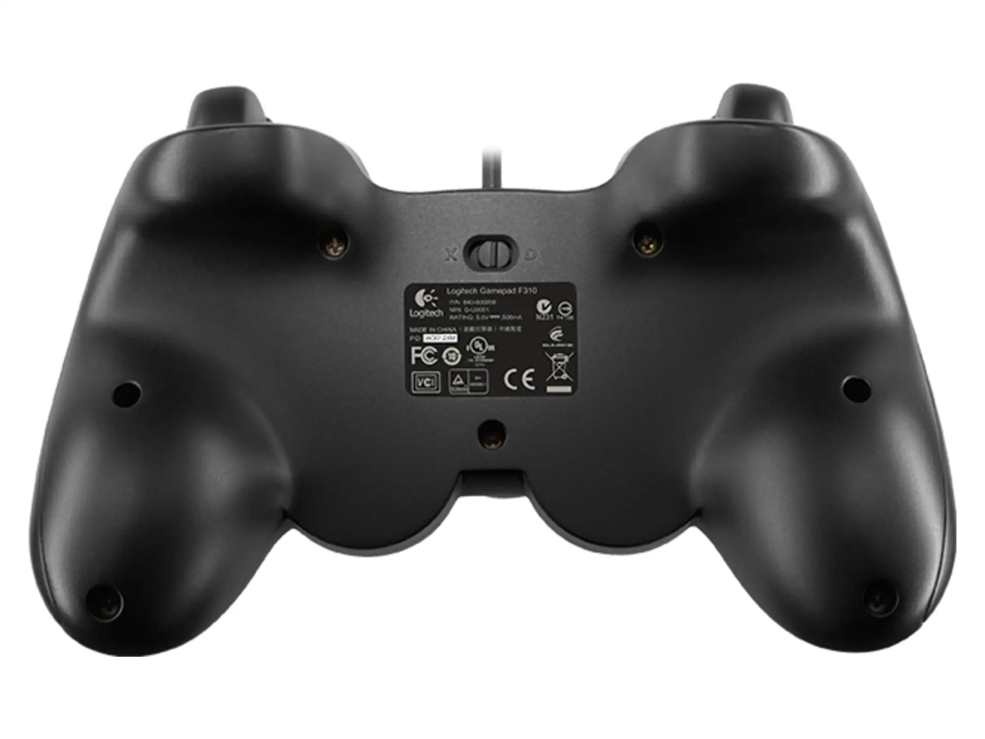 Геймпад Logitech F310 Кабель 1 8 м 4 переключателя D Pad Smart Tv Android Chromebook совместим с простой