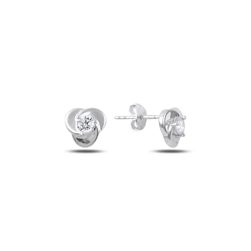 

Серебряные 925 пробы циркониевые серьги
