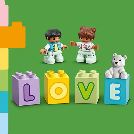 Конструктор LEGO DUPLO Грузовик Алфавит 10915 | Игрушки и хобби