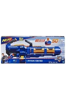 nerf elite titan cs 50 toy blaster gun original brand and product children safe soft bullet gun gift kids and compe
