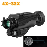night vision monoculars infrared camera 32x zoom hd image video recording long distance in darkness for outdoor hunting patrol
