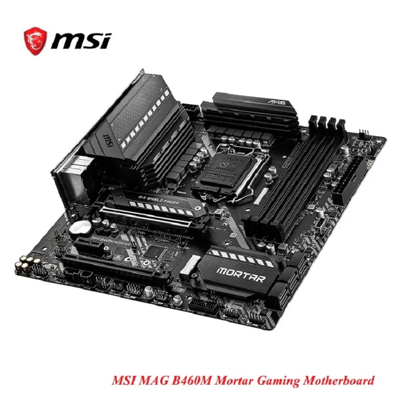 Online MSI Aber G B460M Mörtel Gaming Motherboard Matte 10th Gen In Tel Core LGA 1200 Buchse DDR4 CFX Dual M.2 Slots USB 3,2 Gen