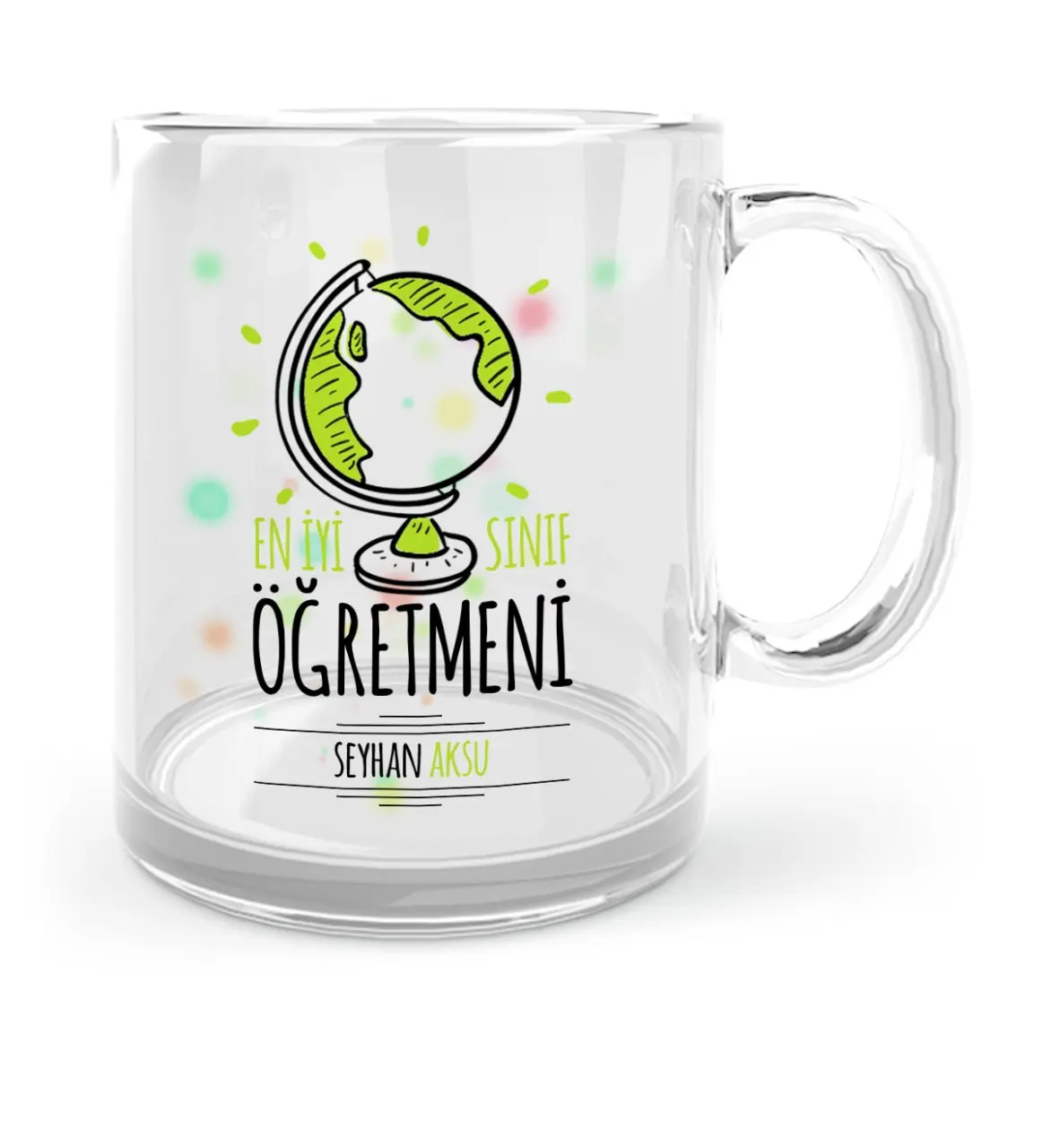 Персонализированные Лучший класс Учительская стеклянная кружка чашка 3|Кружки| |