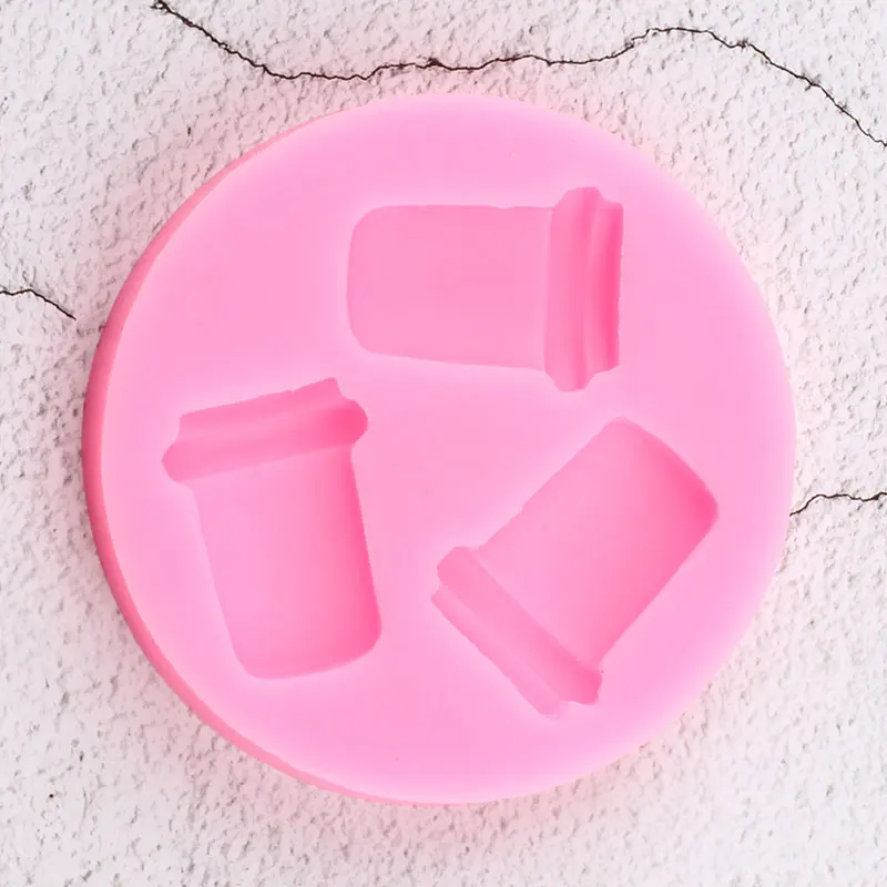 Кофе Силиконовый молд в Форе Кубка DIY вечерние кекс Топпер помадные формы