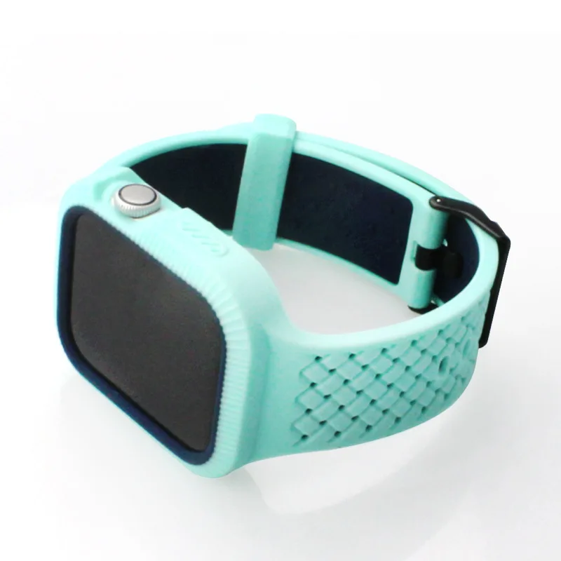 Чехол+ ремешок для часов Apple watch band 44 мм/40 мм iWatch band 42 мм 38 мм тканый силиконовый ремешок для часов Браслет Apple watch 5 4 3 21 40