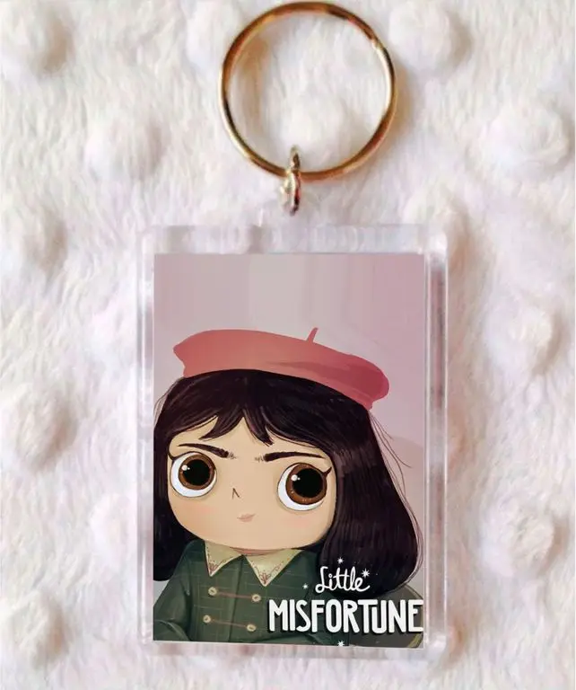 Брелок Маленькая Неудача Little Misfortune №4|Украшения для волос броши и украшения тела|