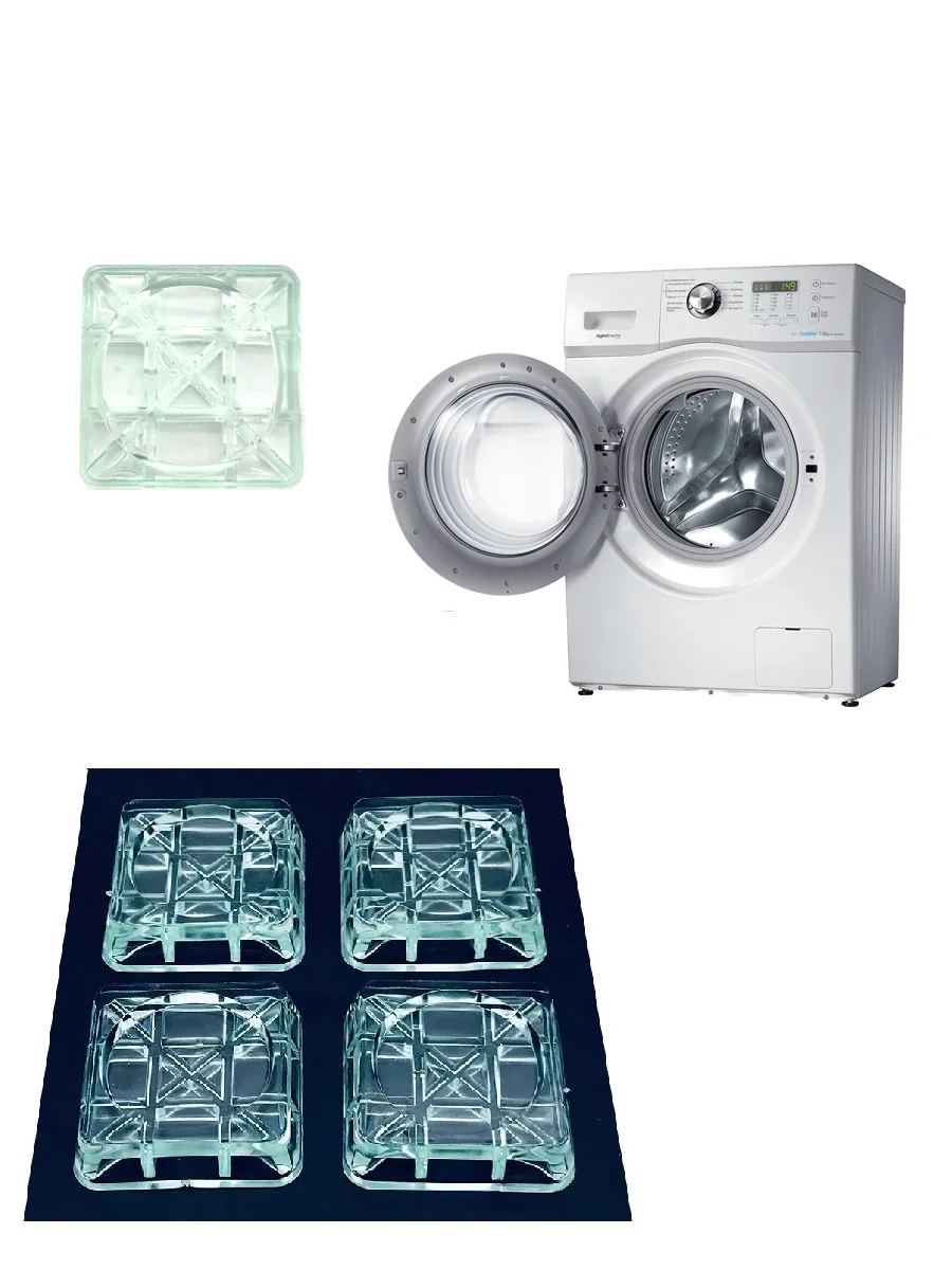 Антивибрационные ножки подставки для стиральной машины резиновые антивибрация