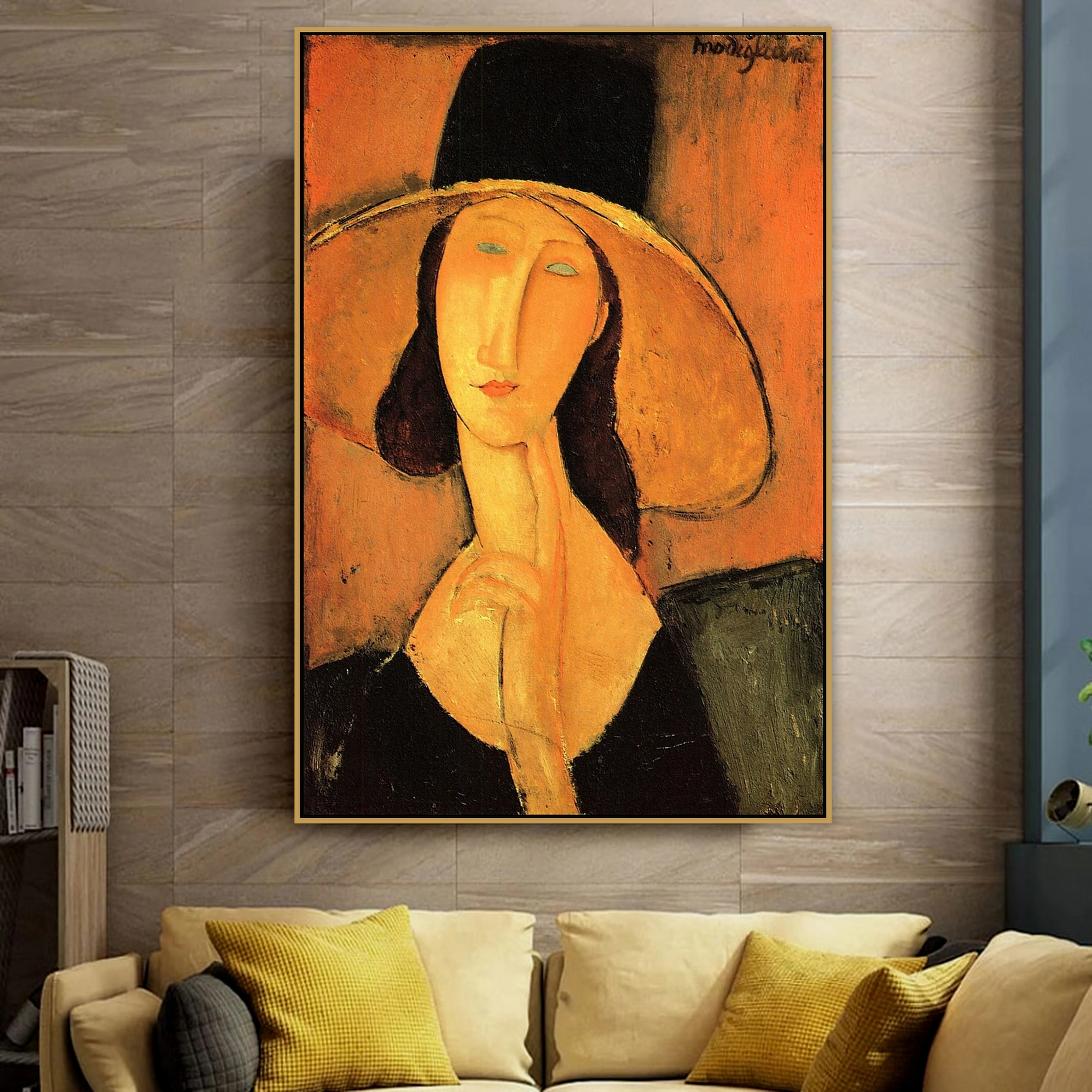 Amedeo Modigliani старый известный мастер художника головка искусства плакат печать для