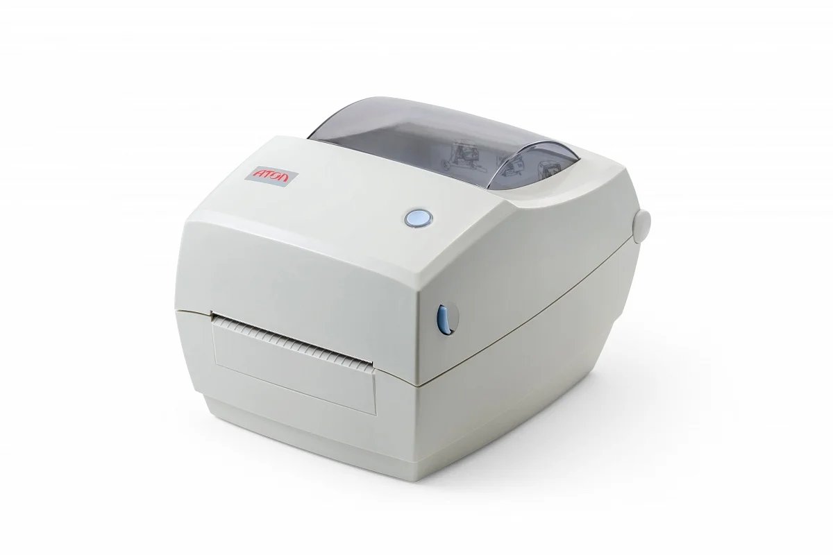 Label printer Атол ТТ42 (203DPI термотрансферная печать USB RS232 Ethernet 10/100 ширина 108 мм скорость 127 мм вкл.)
