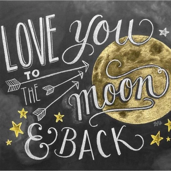 TOUOILP diy Алмазная вышитая полная квадратная и круглая дрель I love you to the moon and back 5d алмазная картина крестиком футбол