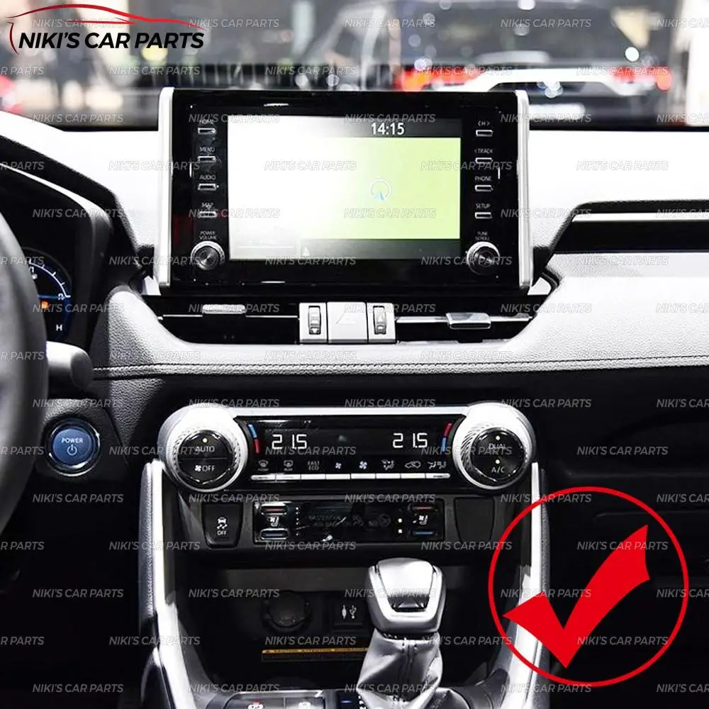 Рамка под переключатель с подачей возуха для Toyota Previa RAV 4 2019-АБС-пластик 1