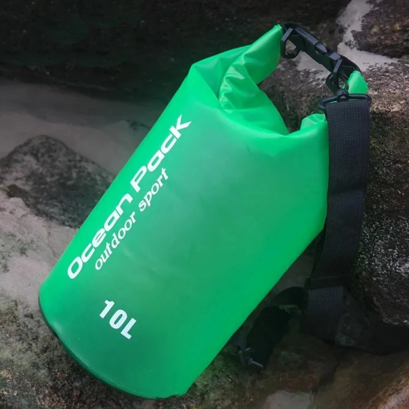 Водонепроницаемый мешок-рюкзак Ocean Pack Outdoor Sport 10 л | Спорт и развлечения