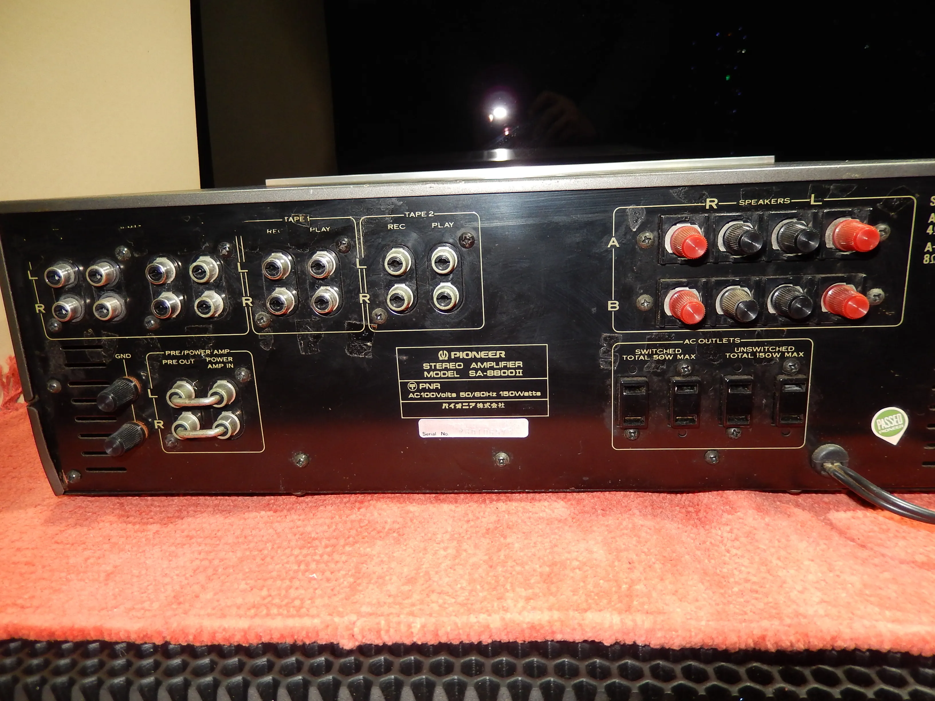 PIONEER SA-8800 II усилитель интегральный производство Япония использованный amplifier