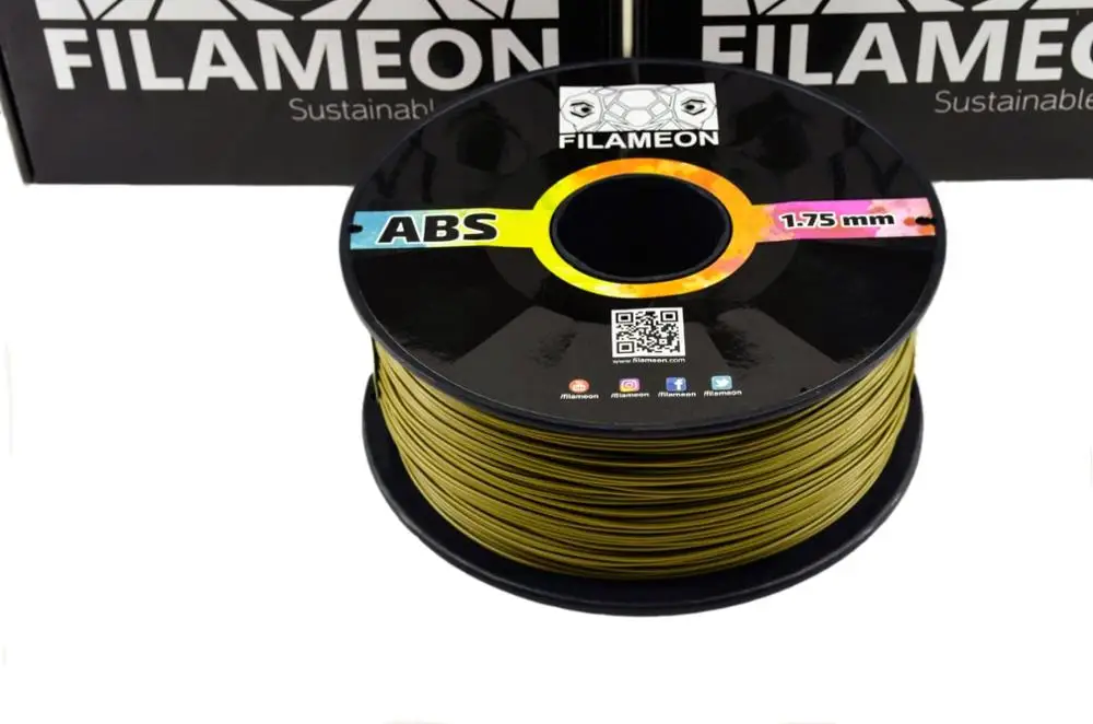 Нить для принтера FILAMEON ABS нить High Flow 3 D золото 1 75 мм кг Высококачественная серия