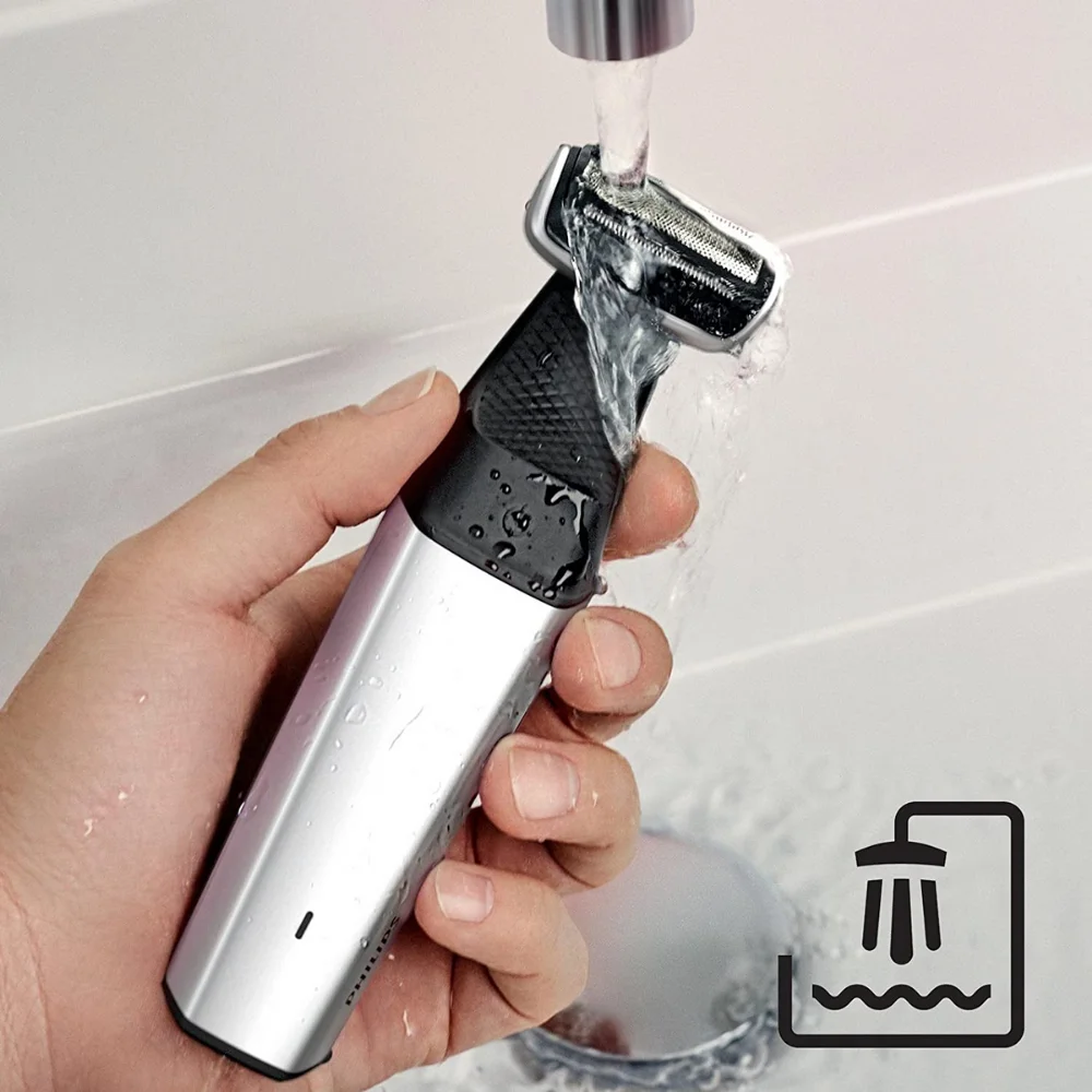 Электробритва Philips для тела триммер спины бритва с длинной складной ручкой 3