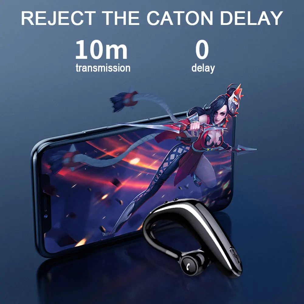 Беспроводная Автомобильная гарнитура Bluetooth 5 0 водонепроницаемая вращение на 180 °