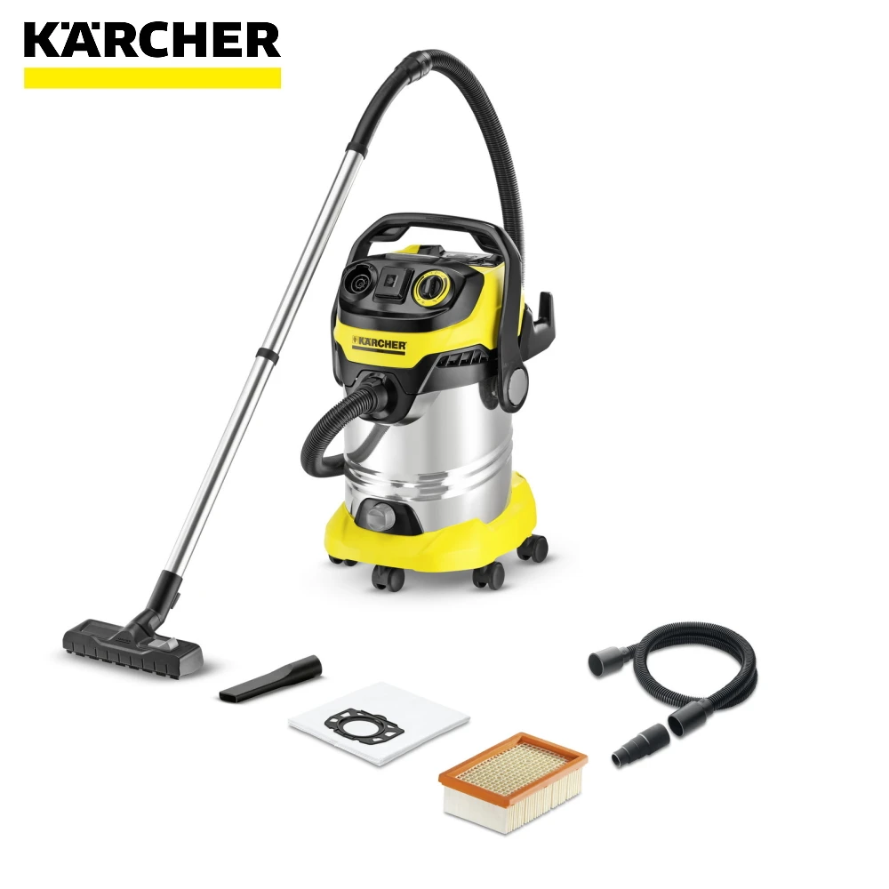 Пылесос хозяйственный Karcher WD 6 P Premium 1.348-270.0 1300 Вт | Бытовая техника