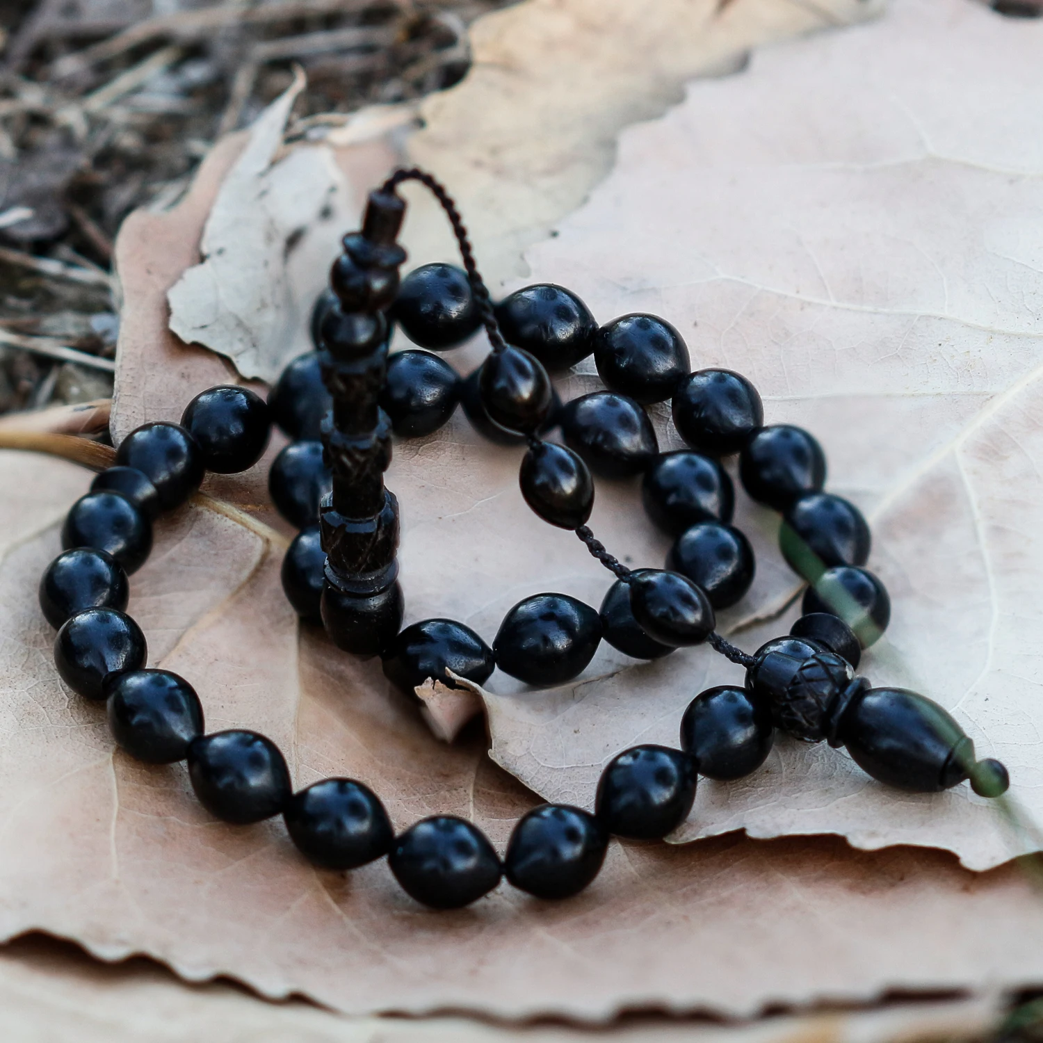 

Carved Imame Ebony Wood Tasbih Fashion Turkish Premium Quality Handmade Jawelery