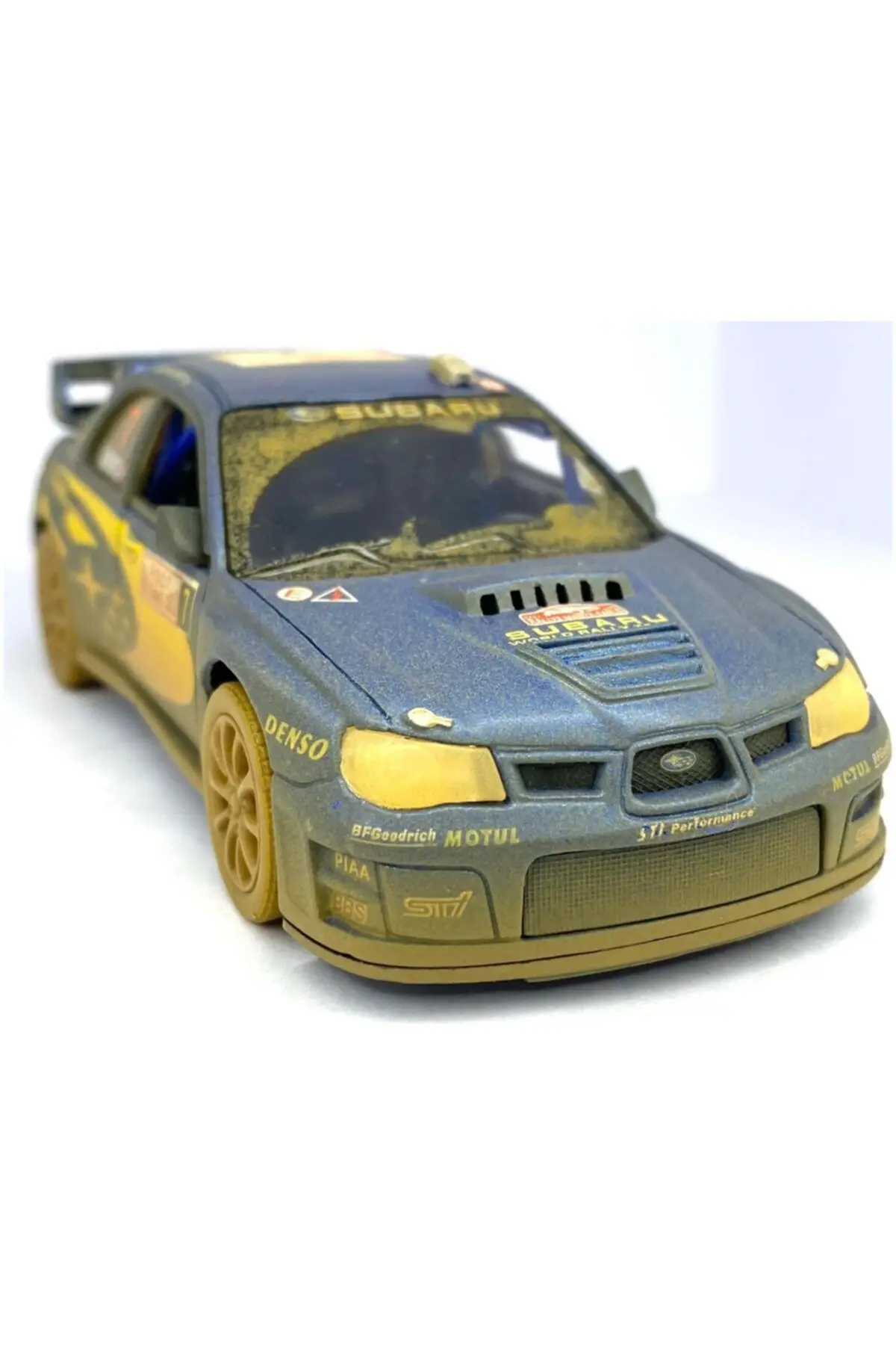 Subaru Impreza Wrc 2007 (грязный), проверьте, каплевидный автомобиль, масштаб 1,36, мужская, детская игрушка для автомобиля