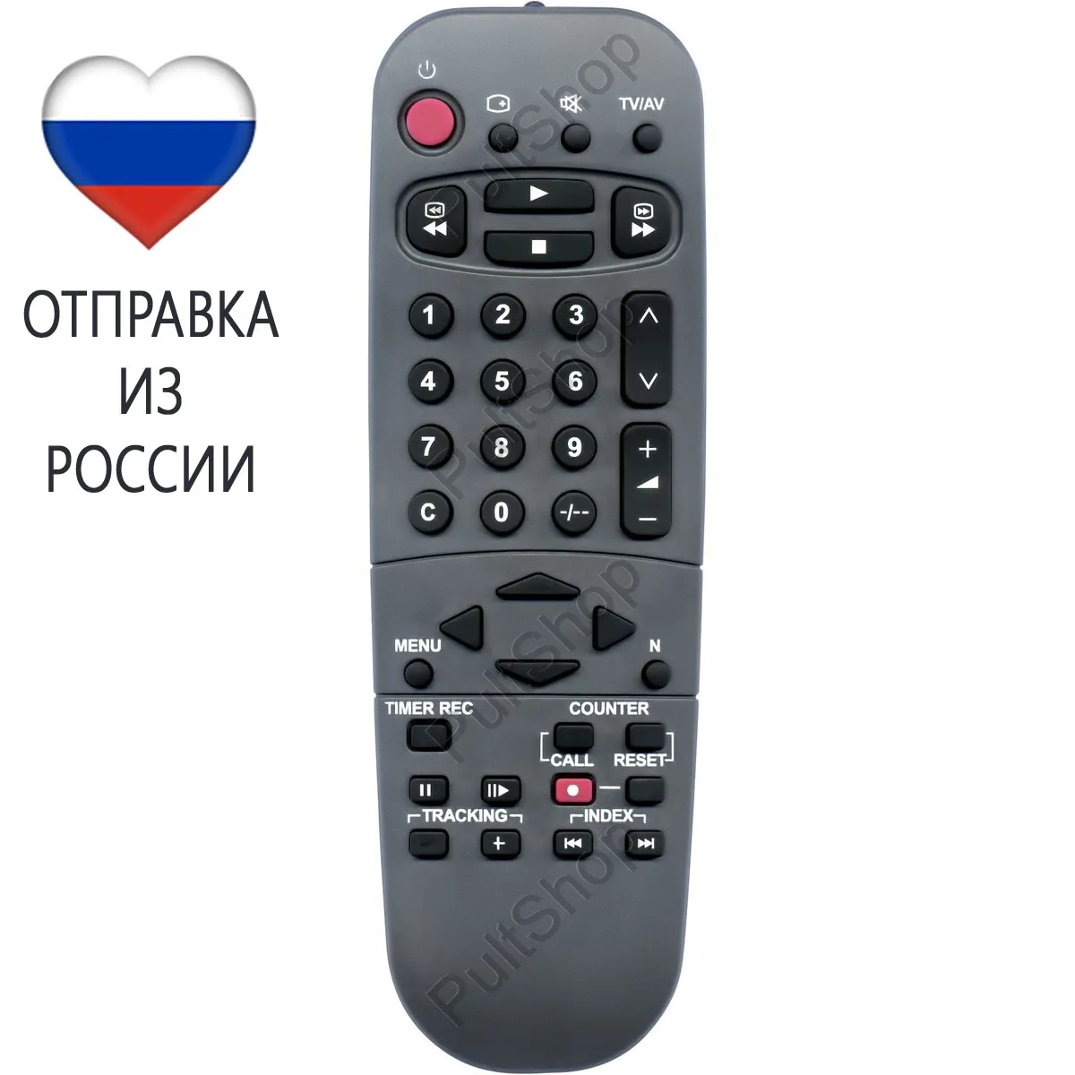 Пульт для Panasonic TNQ10481 видеодвойки TC-14SV10M TC-14SV10N TC-14SV10S TC-14SV2 TC-21SV10M TC-21SV10N TC-21SV10S T |