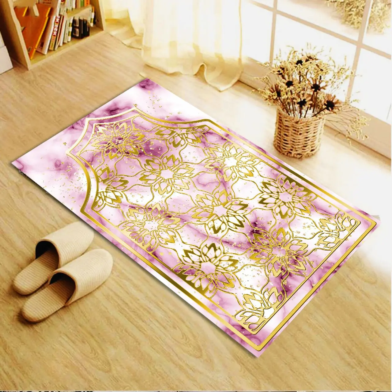 

Prayer Rug, Veronya Sejadah p19, Janamaz , Elegant, High Quality, Luxury, thick and Soft Prayer Carpet